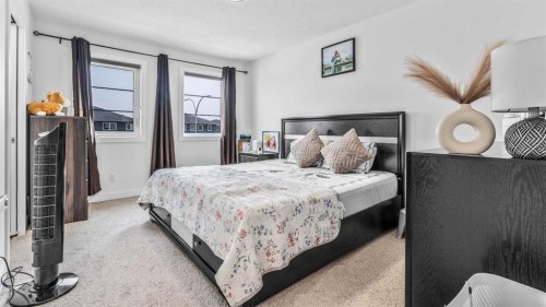 1813 Cornerstone Boulevard Ne, Calgary, AB - Indoor Photo Showing Bedroom