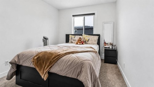 1813 Cornerstone Boulevard Ne, Calgary, AB - Indoor Photo Showing Bedroom