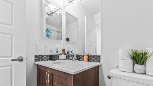 1813 Cornerstone Boulevard Ne, Calgary, AB - Indoor Photo Showing Bathroom