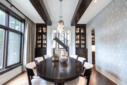 116 Lynx Ridge Road Nw, Calgary, AB - Indoor Photo Showing Dining Room