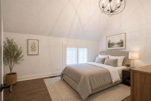 116 Lynx Ridge Road Nw, Calgary, AB - Indoor Photo Showing Bedroom