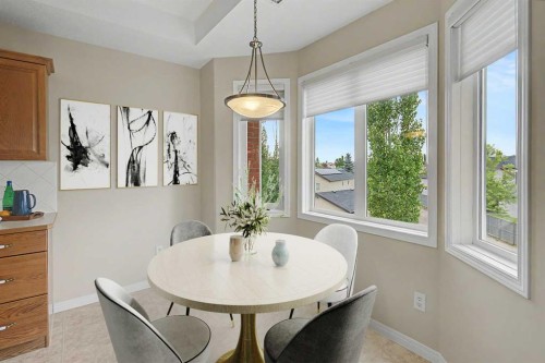 205-15 Everstone Drive Sw, Calgary, AB - Indoor Photo Showing Dining Room