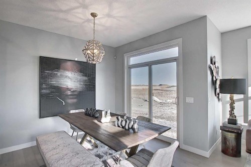 16 Topaz Place, Cochrane, AB - Indoor Photo Showing Dining Room