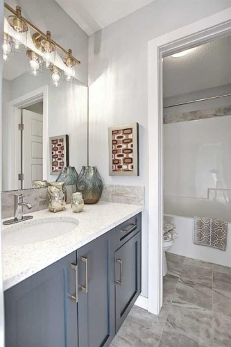 16 Topaz Place, Cochrane, AB - Indoor Photo Showing Bathroom