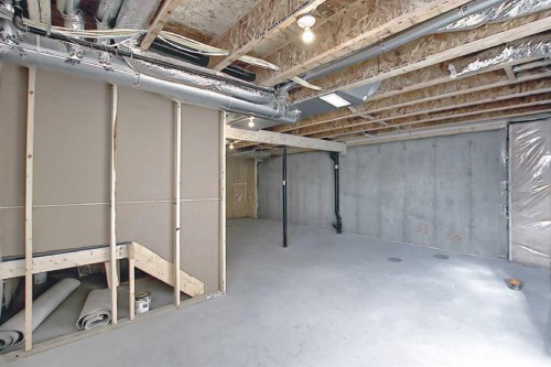 16 Topaz Place, Cochrane, AB - Indoor Photo Showing Basement
