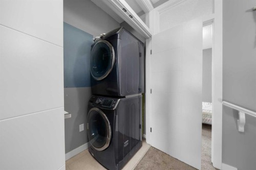 110-129 23 Avenue Ne, Calgary, AB - Indoor Photo Showing Laundry Room