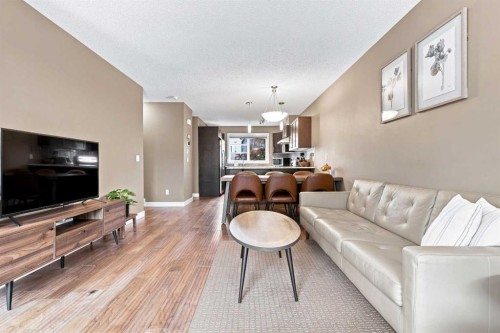 231 Covecreek Circle Ne, Calgary, AB - Indoor Photo Showing Living Room