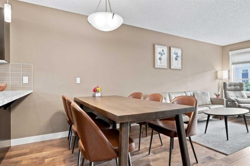 231 Covecreek Circle Ne, Calgary, AB - Indoor Photo Showing Dining Room