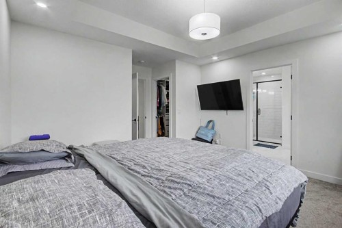 67 Copperhead Grove Se, Calgary, AB - Indoor Photo Showing Bedroom