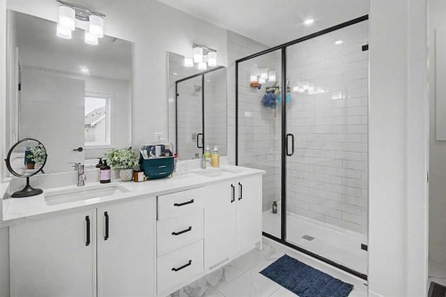67 Copperhead Grove Se, Calgary, AB - Indoor Photo Showing Bathroom