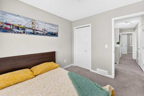 98 Saddlelake Terrace, Calgary, AB - Indoor Photo Showing Bedroom