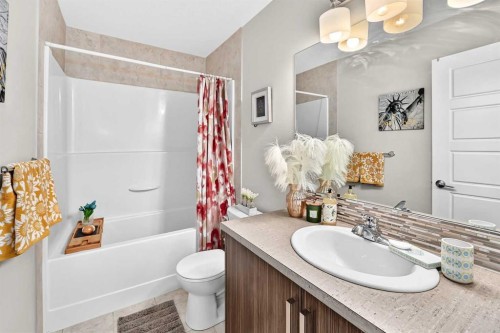 98 Saddlelake Terrace, Calgary, AB - Indoor Photo Showing Bathroom