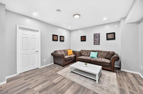 98 Saddlelake Terrace, Calgary, AB - Indoor Photo Showing Living Room