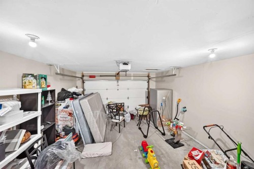 98 Saddlelake Terrace, Calgary, AB - Indoor Photo Showing Garage