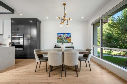 2213 25 Avenue Nw, Calgary, AB - Indoor Photo Showing Dining Room