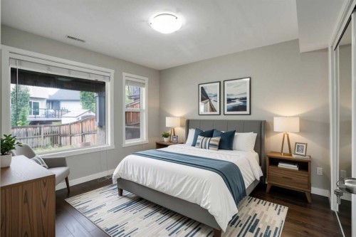 92 Everglen Close Sw, Calgary, AB - Indoor Photo Showing Bedroom