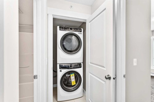 1411-240 Skyview Ranch Road Ne, Calgary, AB - Indoor Photo Showing Laundry Room