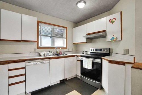 28 Martinridge Road Ne, Calgary, AB - Indoor Photo Showing Kitchen With Double Sink