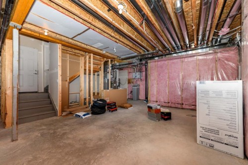 171 Corner Glen Grove Ne, Calgary, AB - Indoor Photo Showing Basement