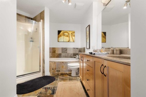 304-8 Hemlock Crescent Sw, Calgary, AB - Indoor Photo Showing Bathroom