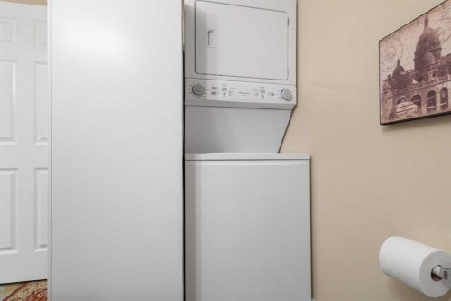 304-8 Hemlock Crescent Sw, Calgary, AB - Indoor Photo Showing Laundry Room
