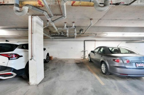 5-148 Rockyledge View Nw, Calgary, AB - Indoor Photo Showing Garage