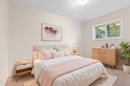2007 Cottonwood Crescent Se, Calgary, AB - Indoor Photo Showing Bedroom
