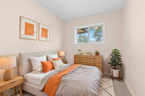 2007 Cottonwood Crescent Se, Calgary, AB - Indoor Photo Showing Bedroom