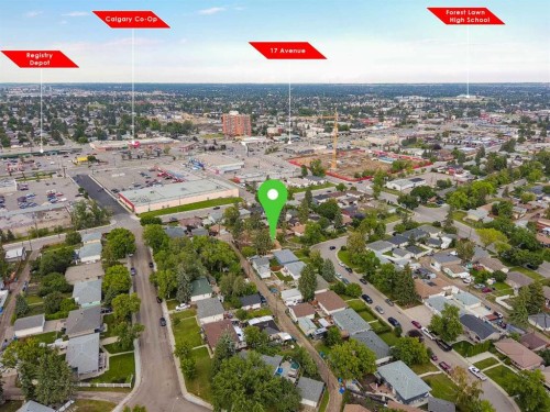 2007 Cottonwood Crescent Se, Calgary, AB - Outdoor With View