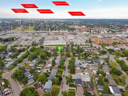 2007 Cottonwood Crescent Se, Calgary, AB - Outdoor With View