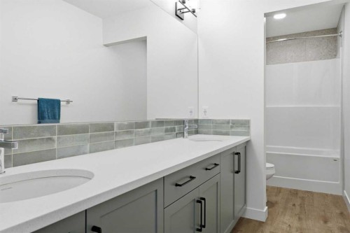 129 Wolf Hollow Villas Se, Calgary, AB - Indoor Photo Showing Bathroom