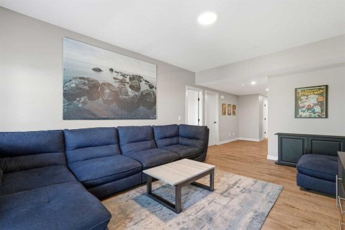 129 Wolf Hollow Villas Se, Calgary, AB - Indoor Photo Showing Living Room