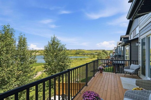 129 Wolf Hollow Villas Se, Calgary, AB - Outdoor With Deck Patio Veranda With Exterior