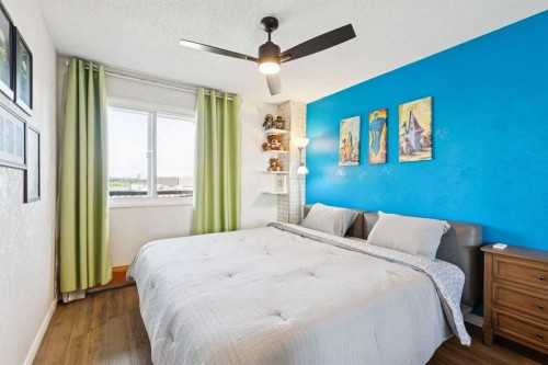 607-1320 12 Avenue Sw, Calgary, AB - Indoor Photo Showing Bedroom