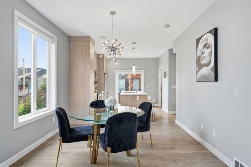1932 26A Street Sw, Calgary, AB - Indoor Photo Showing Dining Room