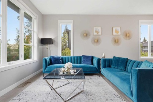 1932 26A Street Sw, Calgary, AB - Indoor Photo Showing Living Room