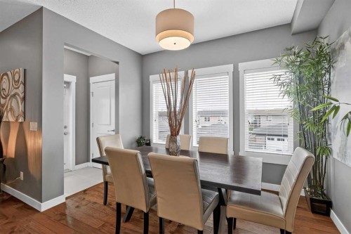 268 Rainbow Falls Green, Chestermere, AB - Indoor Photo Showing Dining Room