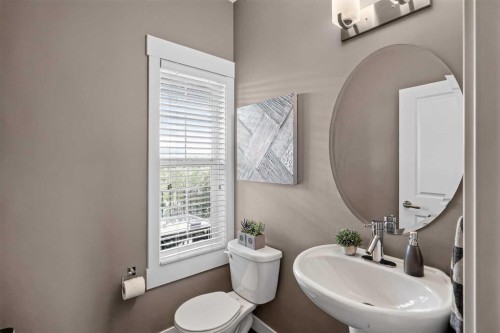 268 Rainbow Falls Green, Chestermere, AB - Indoor Photo Showing Bathroom