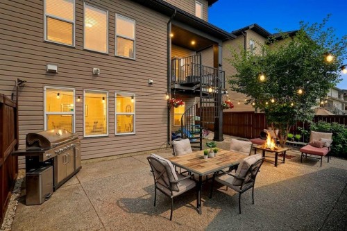 268 Rainbow Falls Green, Chestermere, AB - Outdoor With Deck Patio Veranda With Exterior