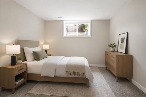 10411 Maplemont Road Se, Calgary, AB - Indoor Photo Showing Bedroom