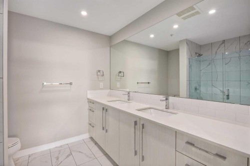 203-383 Smith Street Nw, Calgary, AB - Indoor Photo Showing Bathroom