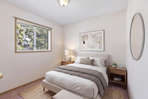 90 Martinridge Crescent Ne, Calgary, AB - Indoor Photo Showing Bedroom