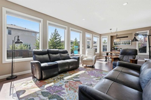 125 Walden Rise Se, Calgary, AB - Indoor Photo Showing Living Room