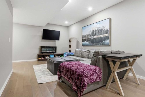 125 Walden Rise Se, Calgary, AB - Indoor With Fireplace