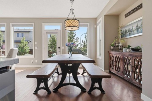 125 Walden Rise Se, Calgary, AB - Indoor Photo Showing Dining Room