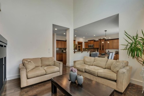 242 Valley Woods Place Nw, Calgary, AB - Indoor Photo Showing Living Room