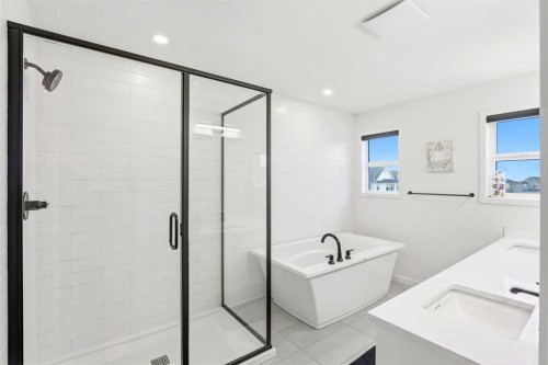 49 Copperhead Road Se, Calgary, AB - Indoor Photo Showing Bathroom