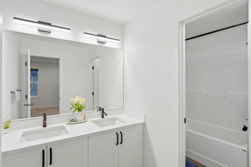 49 Copperhead Road Se, Calgary, AB - Indoor Photo Showing Bathroom