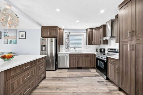 76 Aberfoyle Close Ne, Calgary, AB - Indoor Photo Showing Kitchen