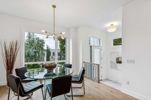 4920 21 Avenue Nw, Calgary, AB - Indoor Photo Showing Dining Room